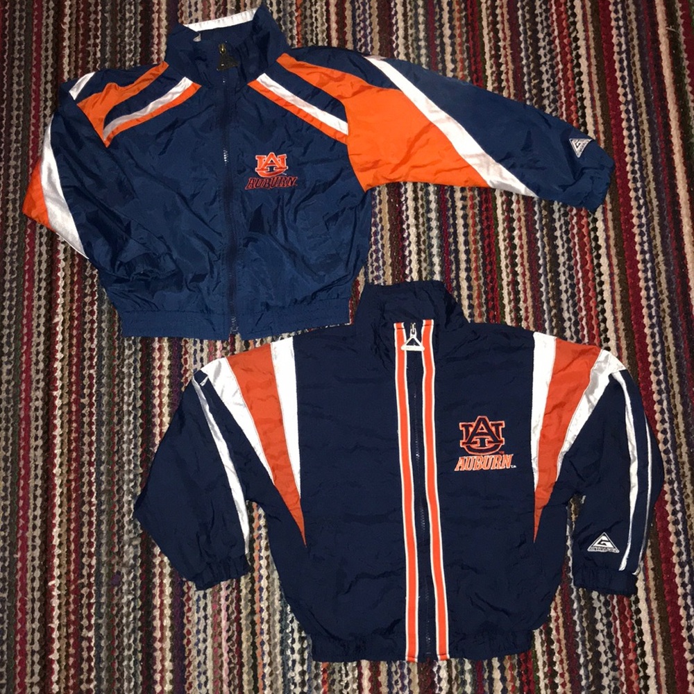 🔥🐅SET-Vintage Auburn Tigers Kids Windbreakers